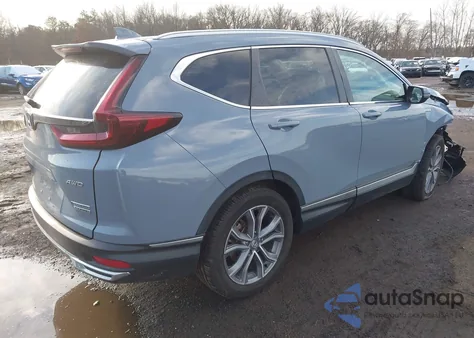 2022 Honda Cr-V Hybrid Touring z USA, uszkodzony, nr VIN 5J6RT6H96NL011878
